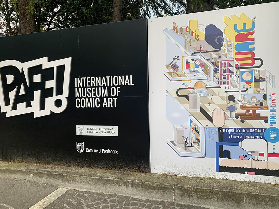 PAFF museo del fumetto Pordenone Ragaraja-SPA